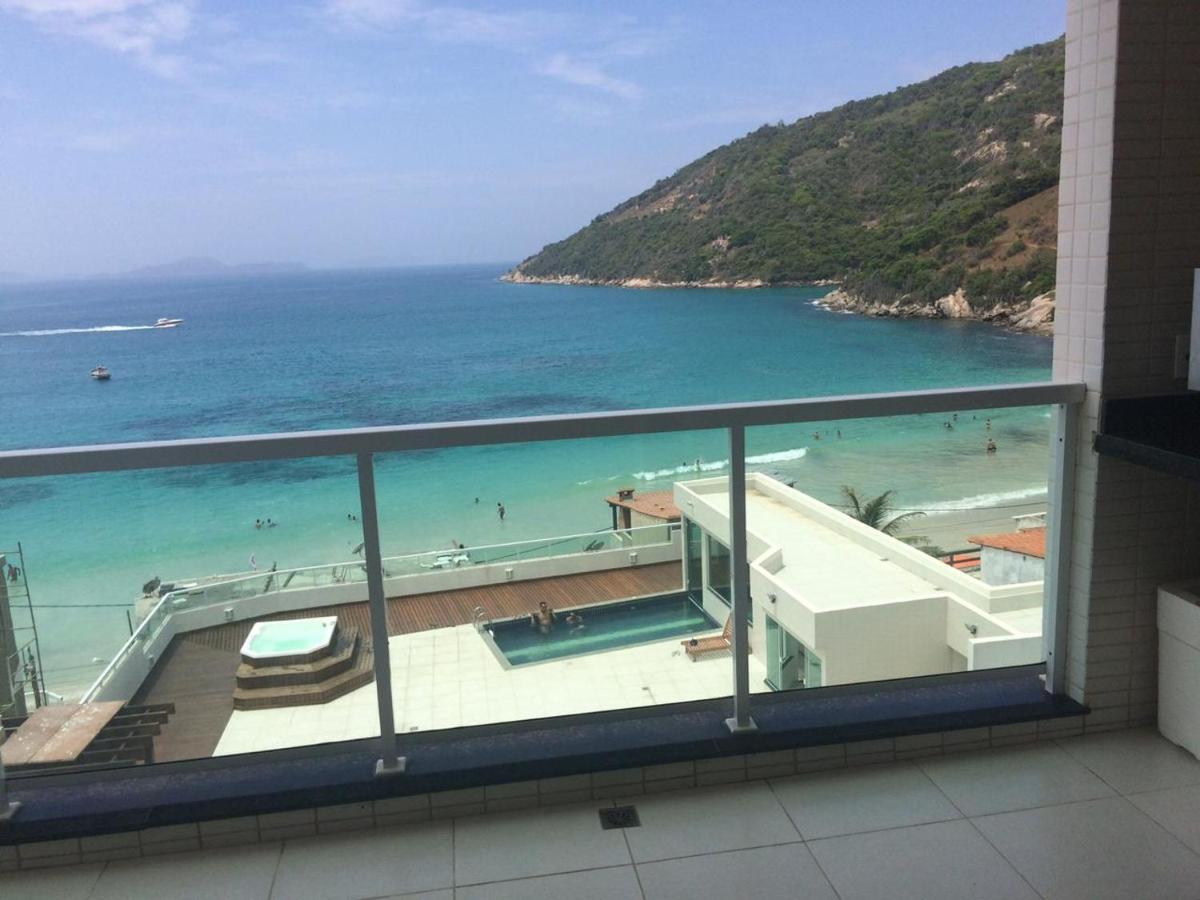 Apartamento pé na areia em Arraial do Cabo Exterior foto