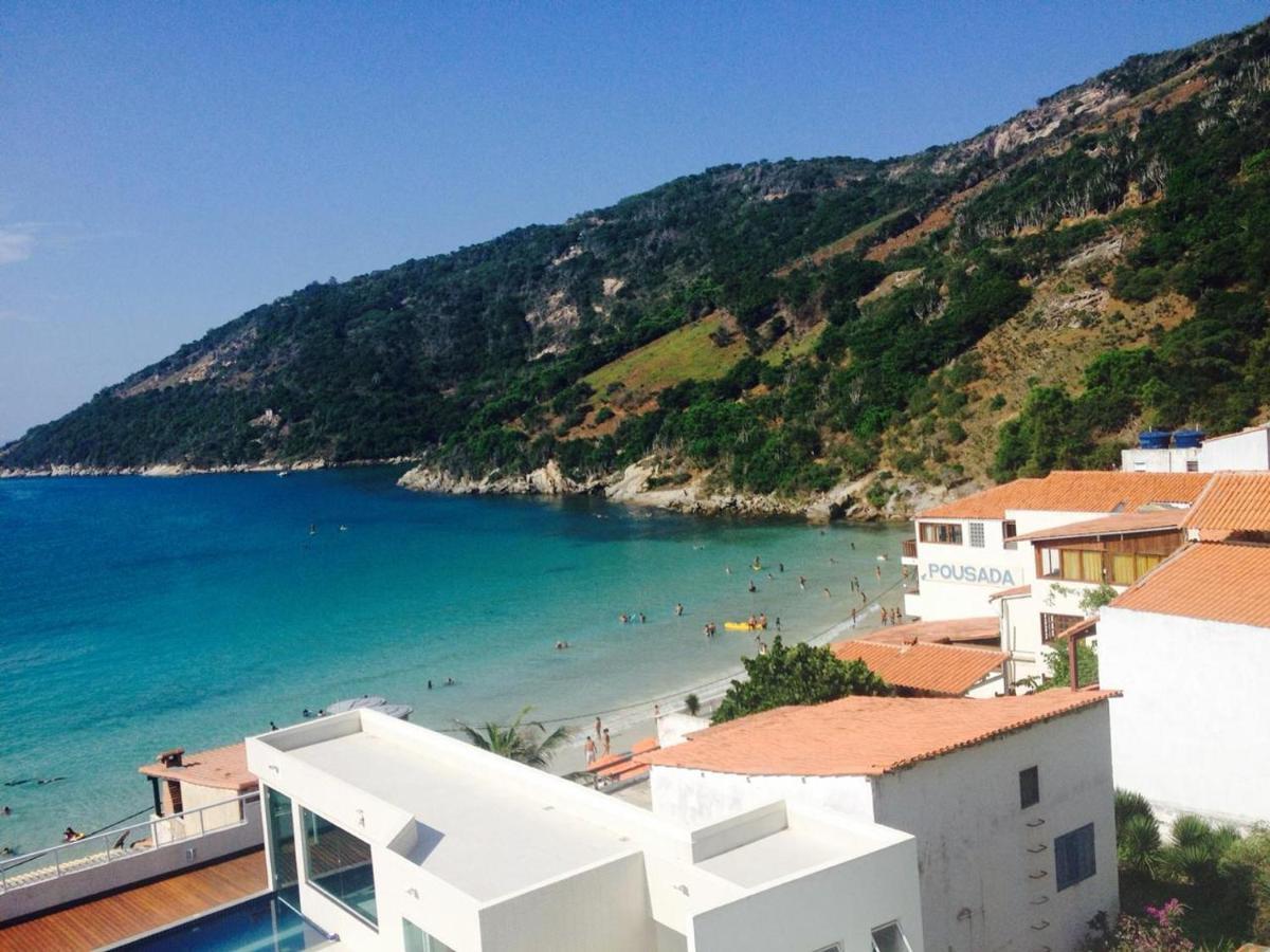 Apartamento pé na areia em Arraial do Cabo Exterior foto