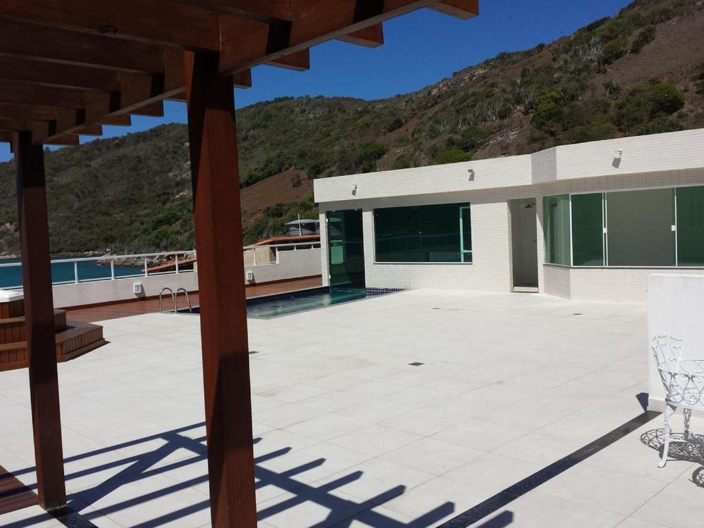 Apartamento pé na areia em Arraial do Cabo Exterior foto