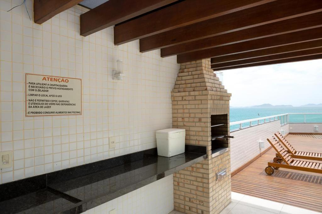 Apartamento pé na areia em Arraial do Cabo Exterior foto